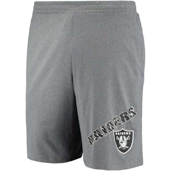 Men's Oakland Raiders Concepts Sport Tactic Lounge Shorts Heathered Gray,We sell and wholesale Men's Oakland Raiders Concepts Sport Tactic Lounge Shorts Heathered Gray on line form chian!